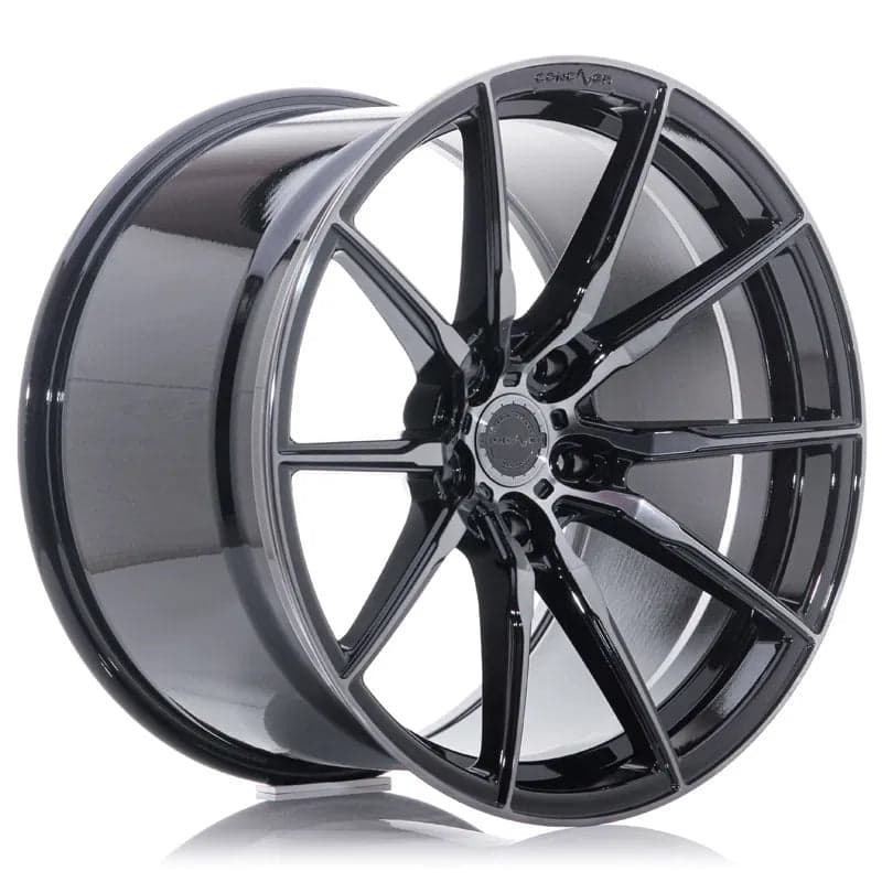 Concaver CVR4 double tinted black 11.5x22 ET60 - LK5/130 ML74.1
