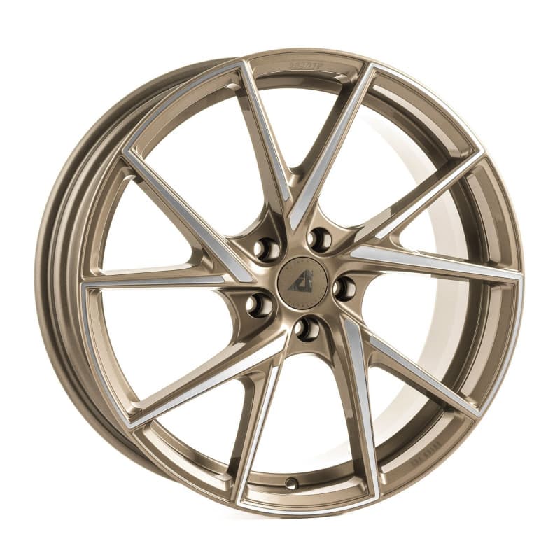 Alutec ADX.01 metallic-bronze frontpoliert 7x17 ET48 - LK5/108 ML63.4