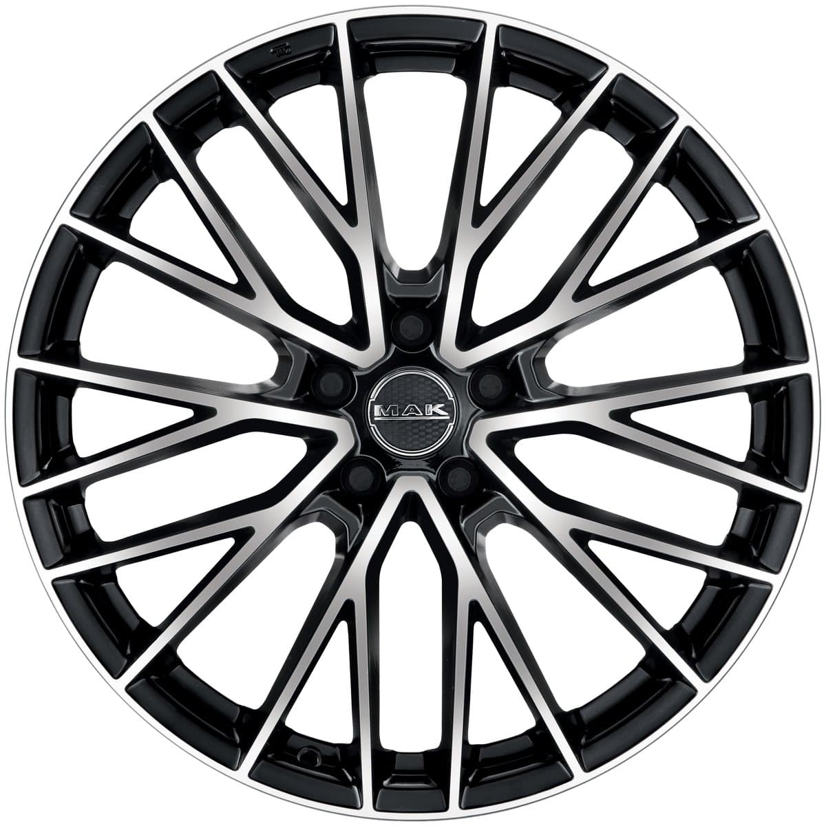 Mak Speciale-D black mirror 11.5x23 ET22 - LK5/130 ML71.6