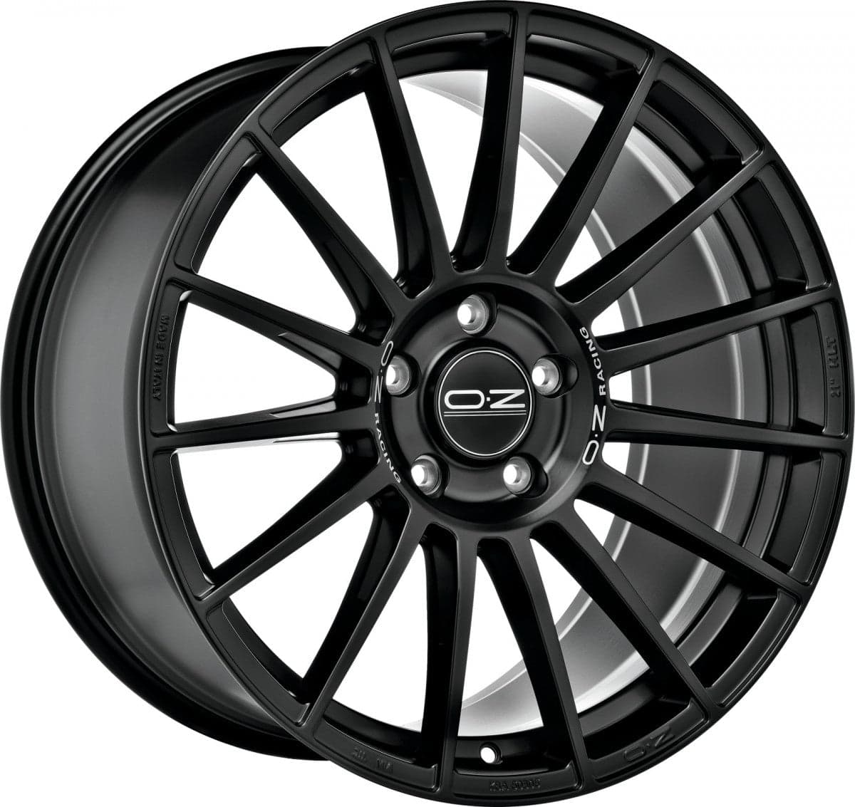 OZ Superturismo Dakar matt black 11.5x22 ET60 - LK5/130 ML71.56