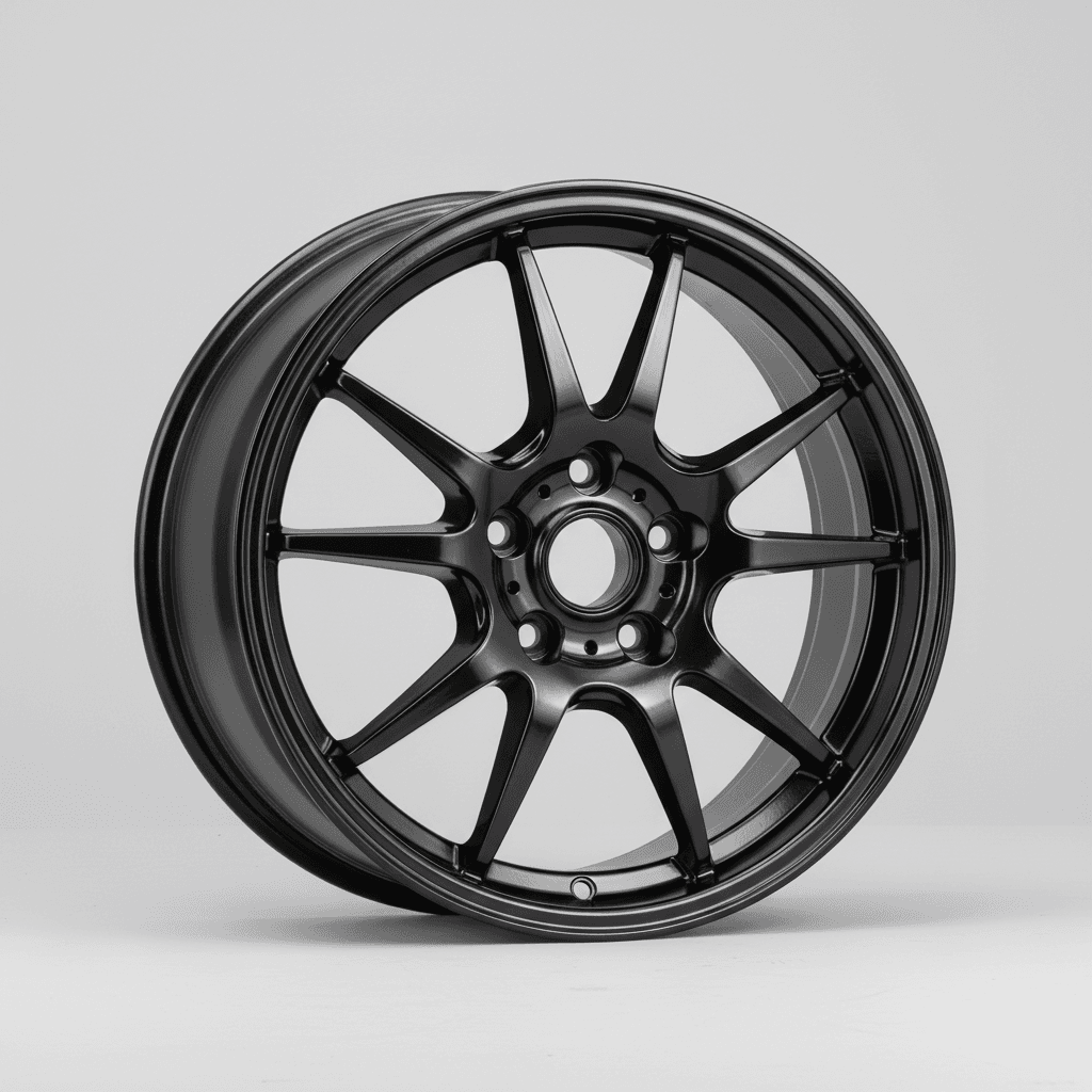 Fondmetal 1972 glossy black machined 11x21 ET39 - LK5/112 ML66.5