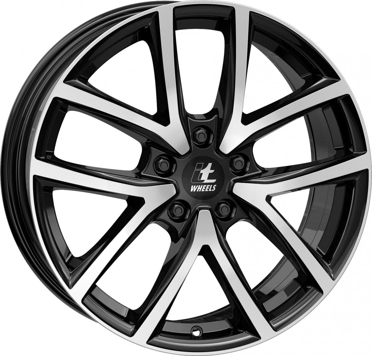 itWheels Mira gloss black 6.5x16 ET40 - LK4/100 ML63.3