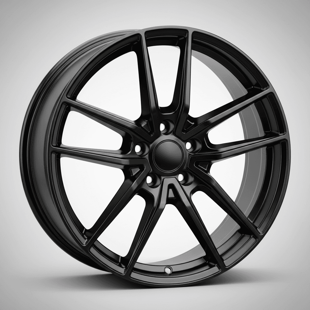 Borbet Z black glossy 7.5x18 ET44 - LK5/112 ML66.6