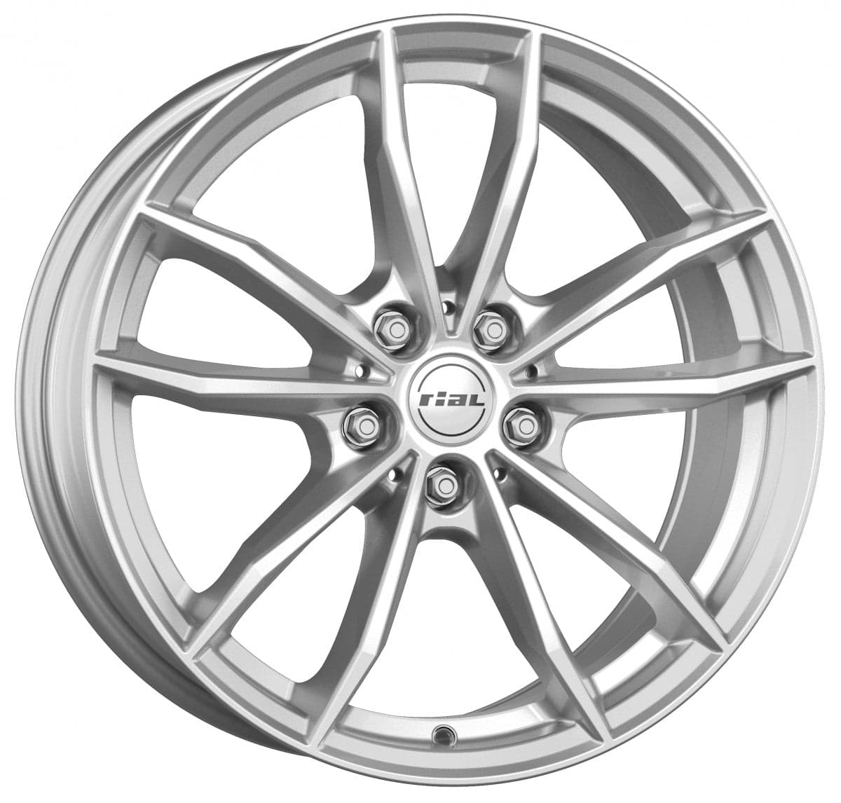Rial X12 polar-silber 7x16 ET47 - LK5/112 ML66.5