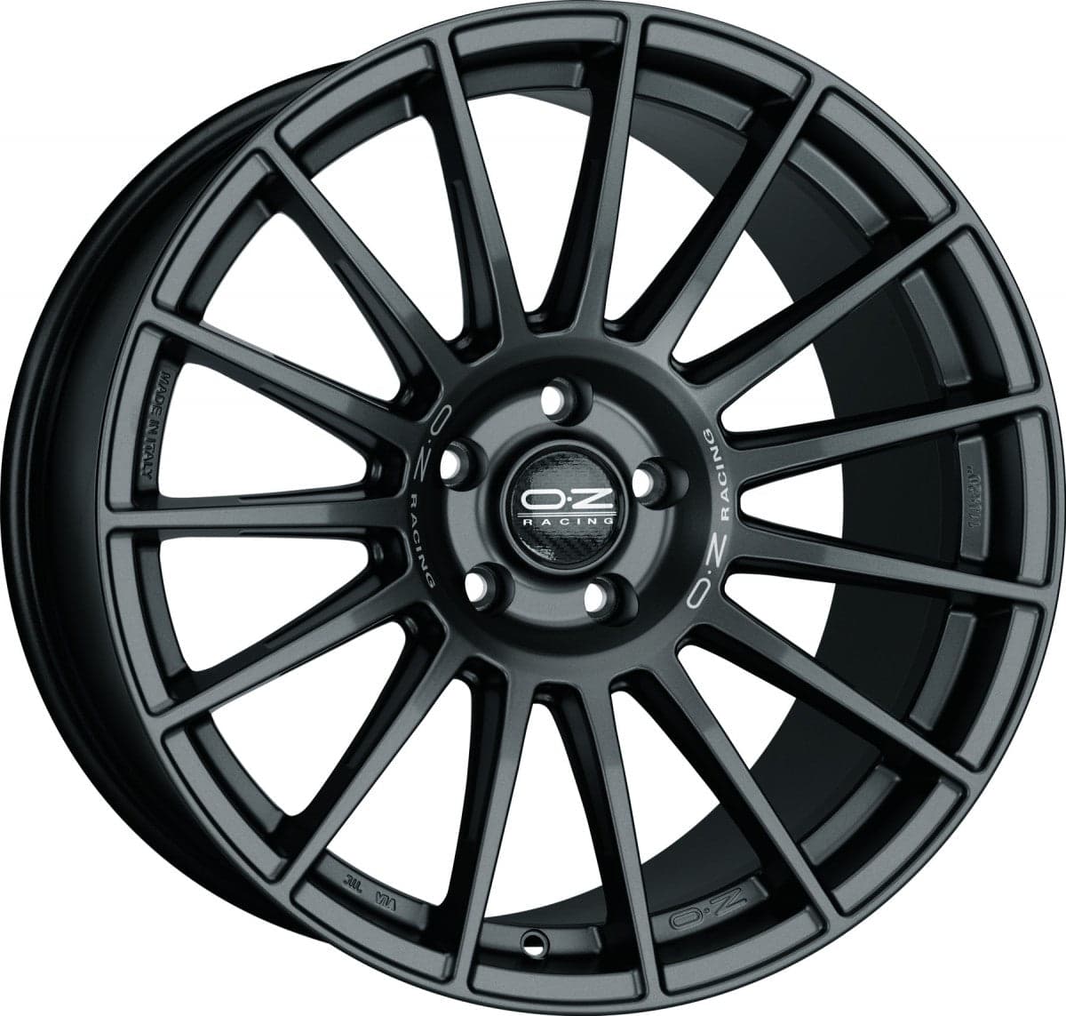 OZ Superturismo Dakar matt graphite 11.5x21 ET38 - LK5/120 ML79