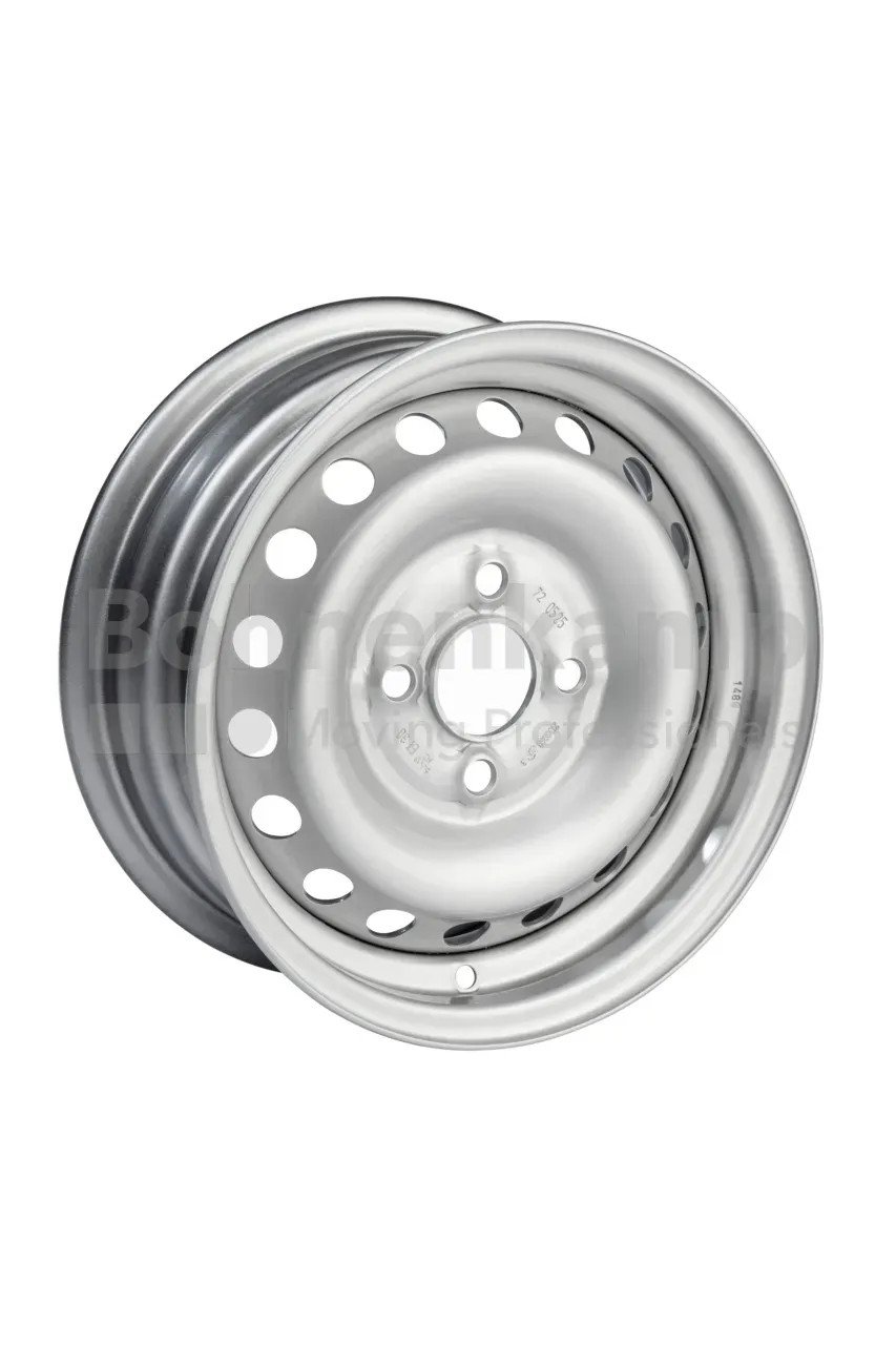 Maxion 5 x 13 4/100/57 ET30 30055087 E16 BZ ALV Silber RAL9006