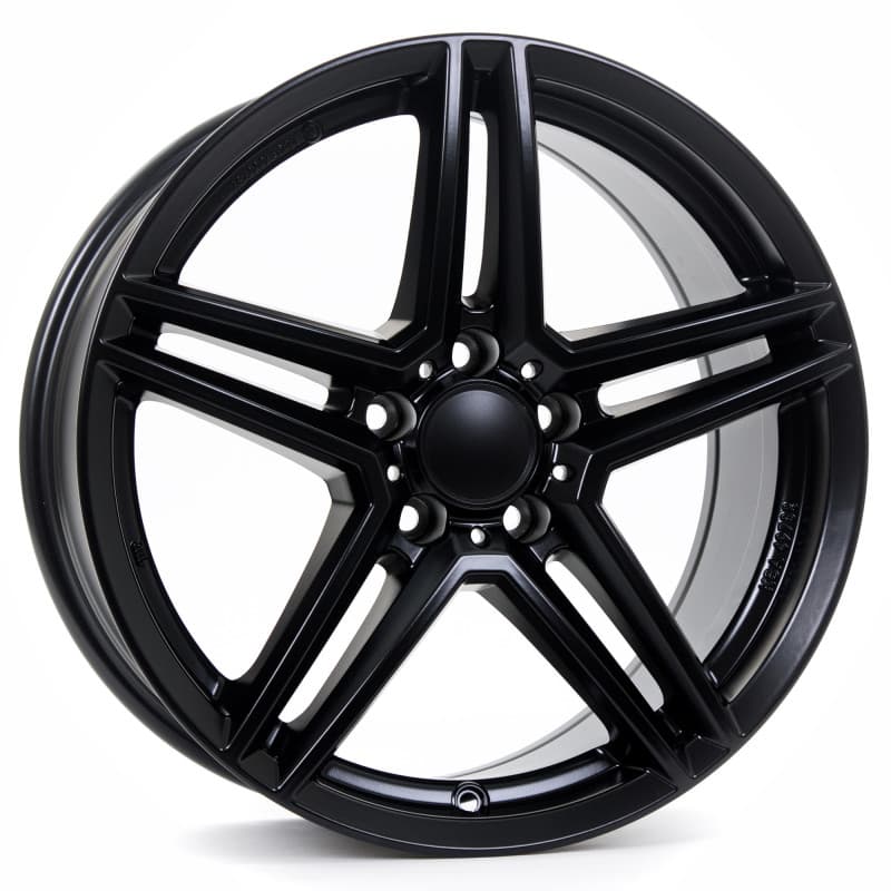 Rial M10 racing-schwarz 6.5x16 ET49 - LK5/112 ML66.5