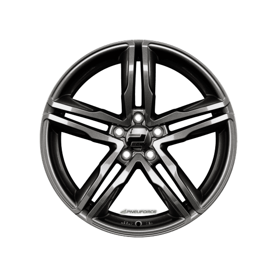 2DRV WH11 dark gunmetal lackiert 7.5x17 ET40 - LK5/112 ML66.6