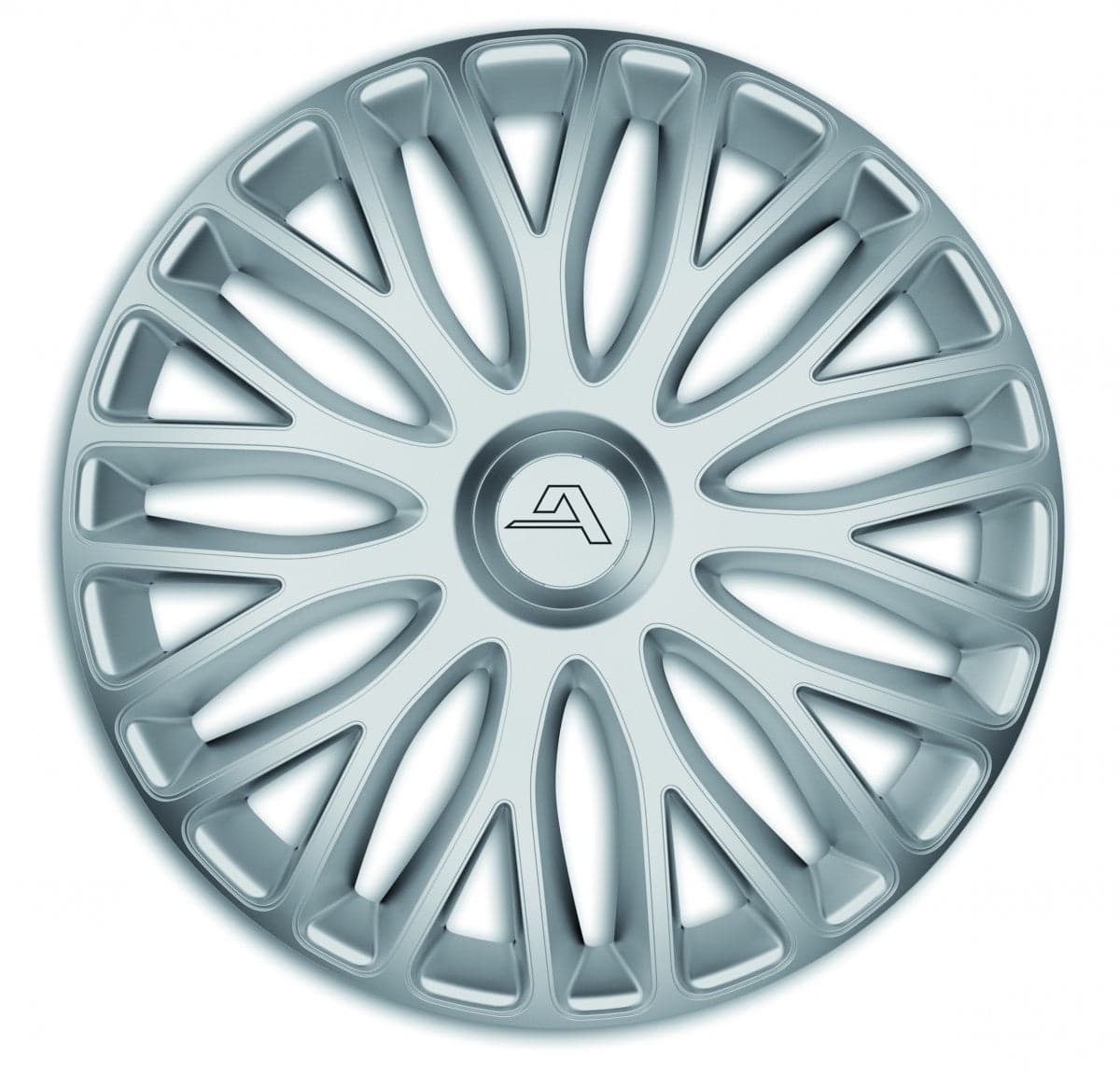 Alcar 4x Radzierblenden Milano silber 16 Zoll