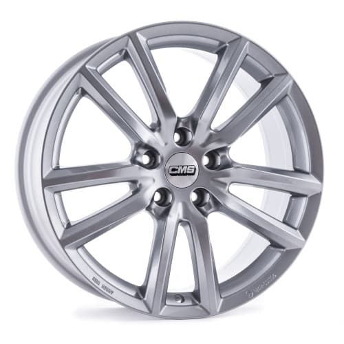 CMS C27 racing silver 7.5x17 ET54 - LK5/112 ML66.5