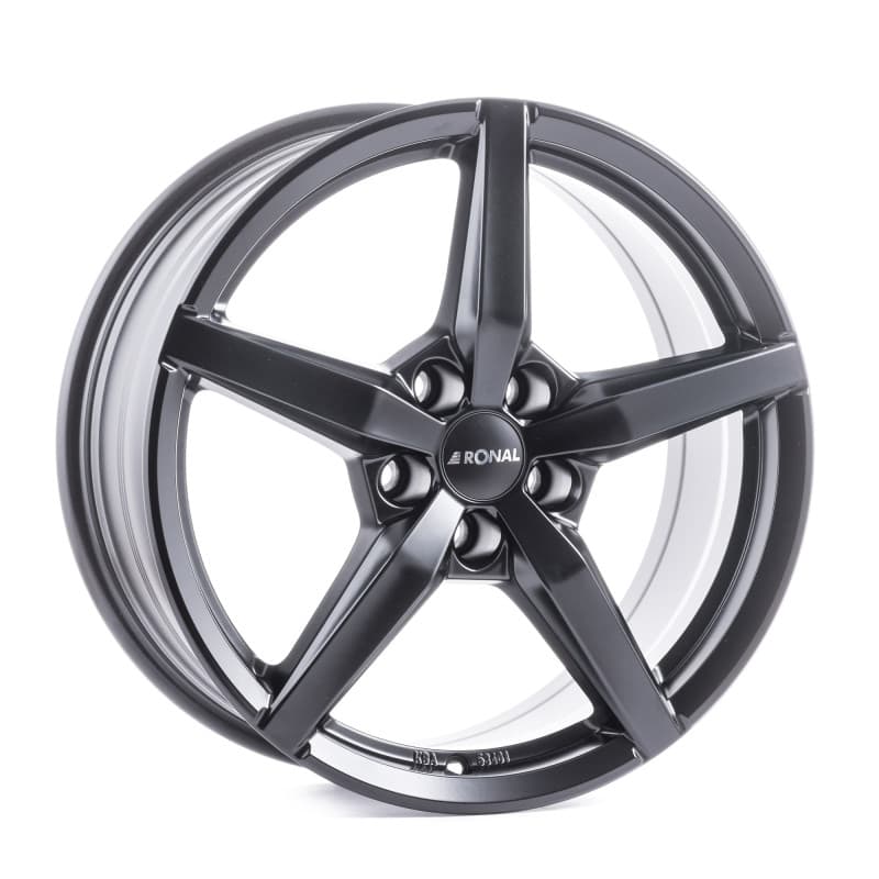 Ronal R69 jetblack-matt 7.5x17 ET45 - LK5/108 ML76