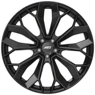 AEZ Leipzig black 10.5x22 ET35 - LK5/120 ML74.1