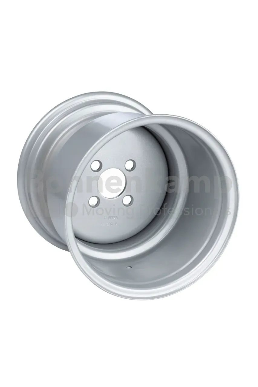Gianetti FAD 10.50 x 12 4/100/60 ET-70 30810301 A1 BZ ALV Silber RAL9006