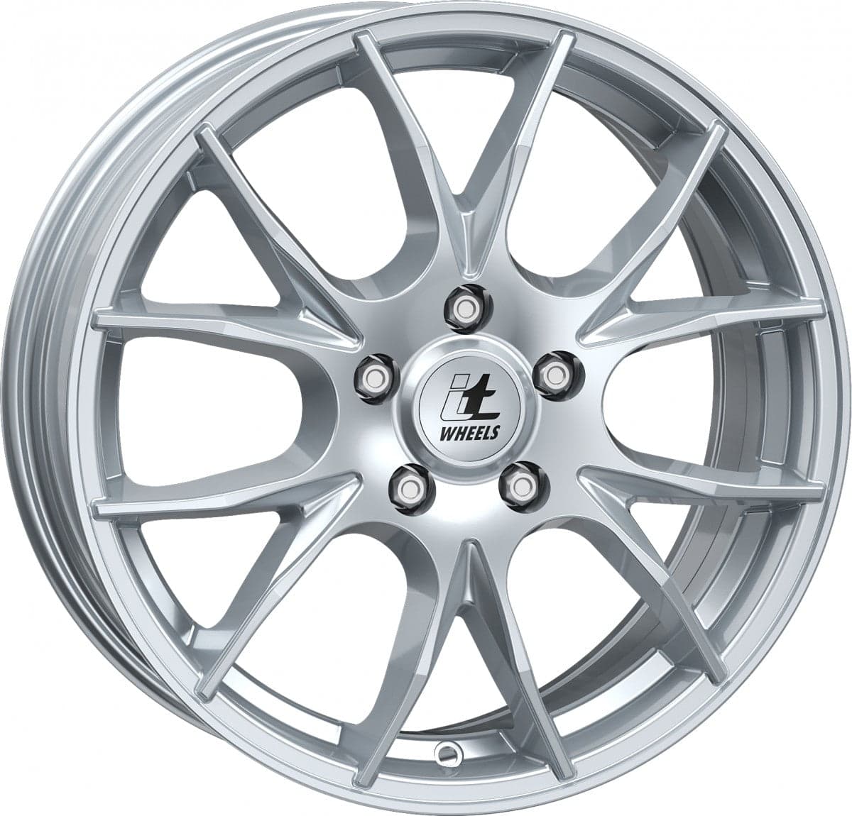 itWheels Kira gloss silver 6.5x16 ET45 - LK4/108 ML63.4