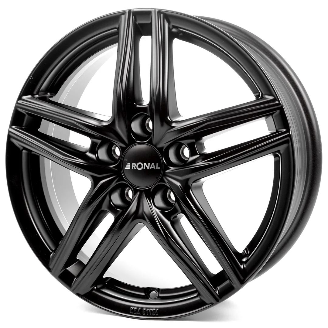 Ronal R65 jetblack-matt 6.5x16 ET54 - LK5/112 ML76