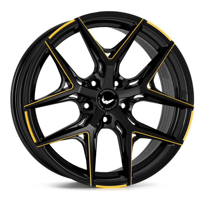 Barracuda Razzer flash yellowgold PureSports gefräst 10.5x21 ET15 - LK5/112 ML73.1