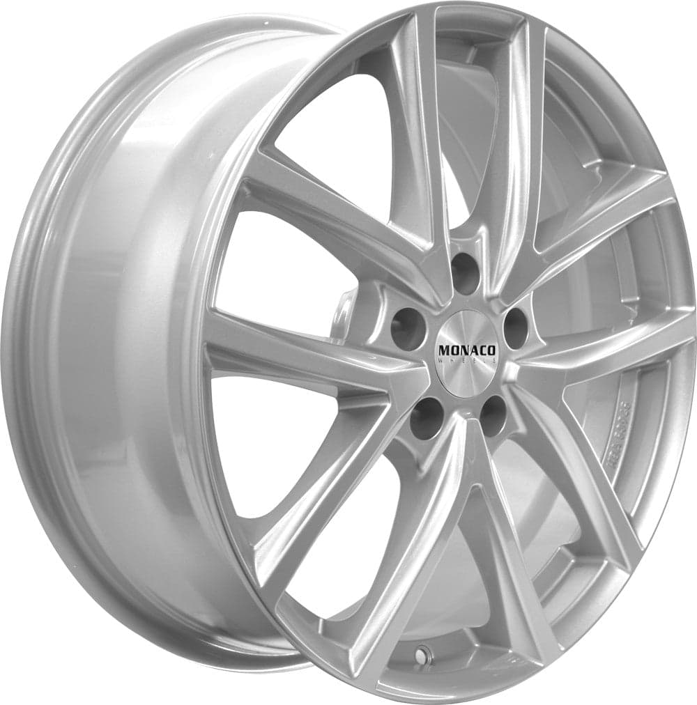 Monaco CL2 silber 6.5x16 ET40 - LK5/100 ML63.3