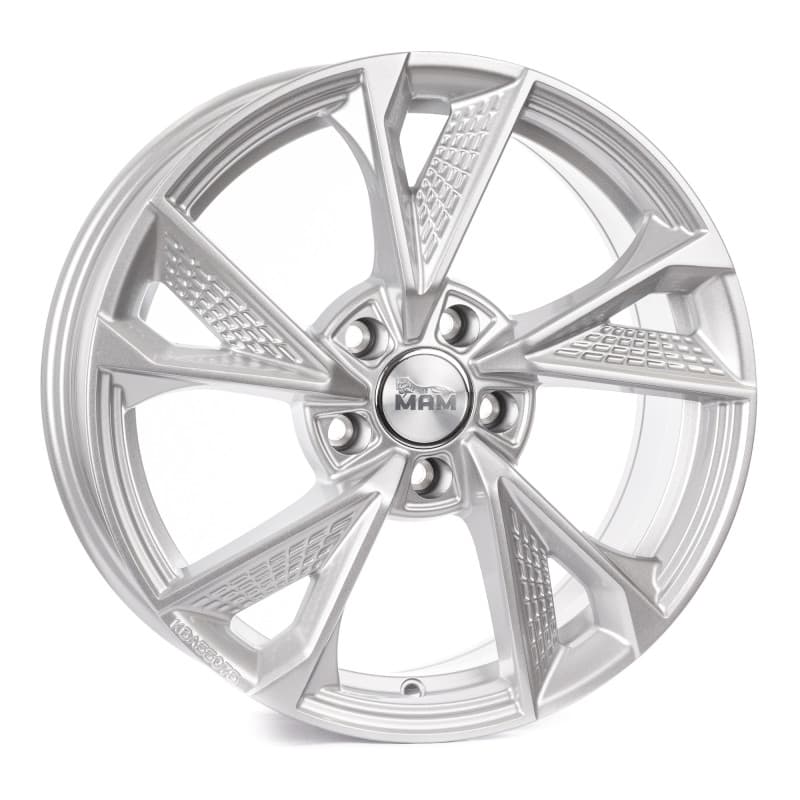 MAM RS6 silver painted 7x16 ET38 - LK5/100 ML63.4