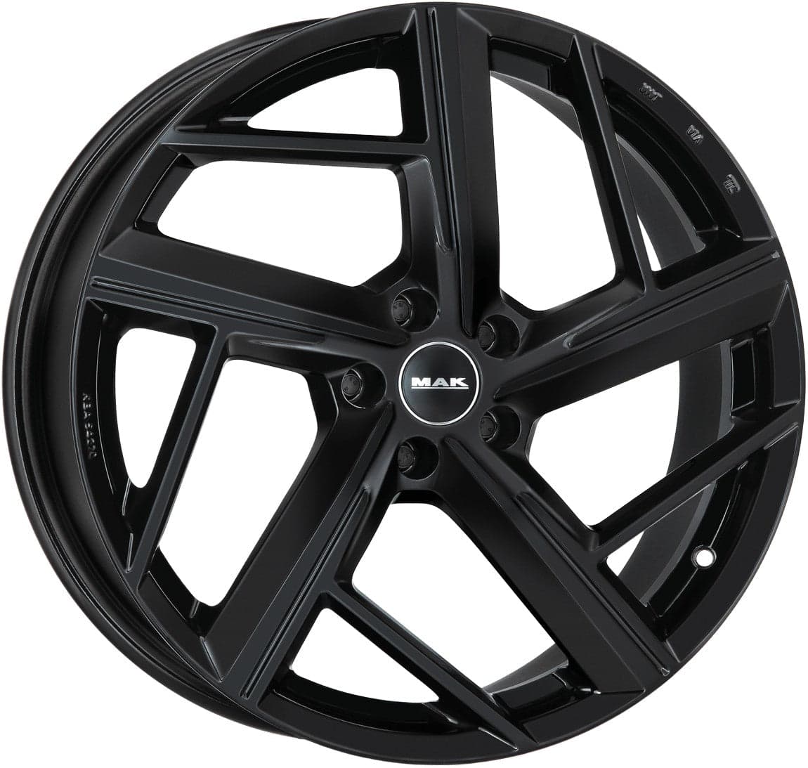 Mak Qvattro gloss black 8.5x21 ET33 - LK5/112 ML66.45