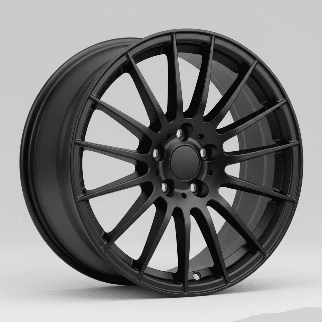 OZ Rally Legend matt black + dark lettering 8x17 ET0 - LK5/150 ML110.1