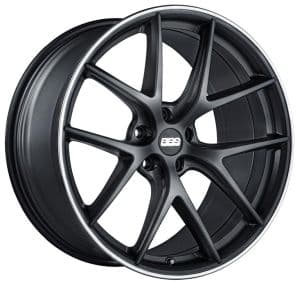 BBS CI-R schwarz matt 11.5x20 ET52 - LK5/120 ML82