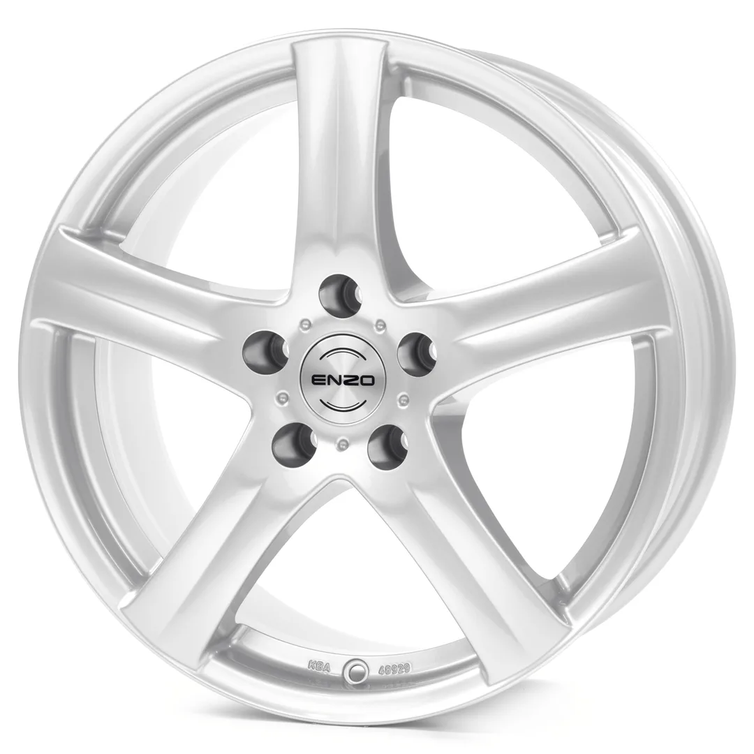 Enzo G silver 6.5x15 ET48 - LK5/114.3 ML71.6