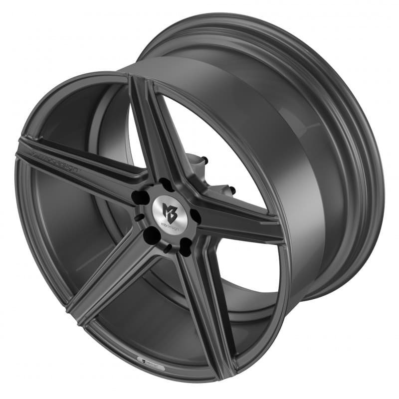 Mbdesign KV1 grau matt 11x22 ET35 - LK5/120 ML74.1