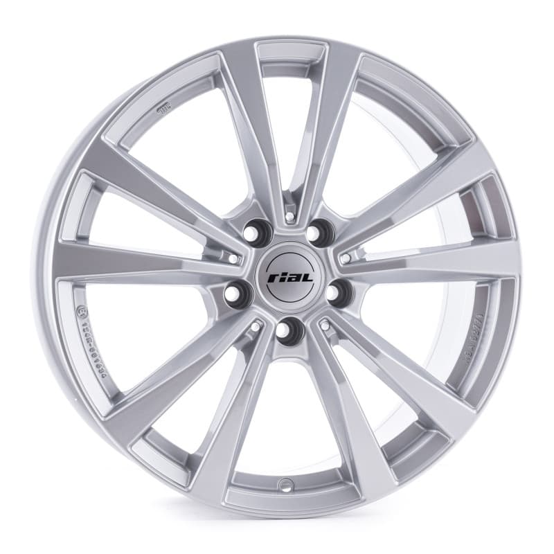 Rial M12 polar-silber 7.5x17 ET40 - LK5/112 ML66.5
