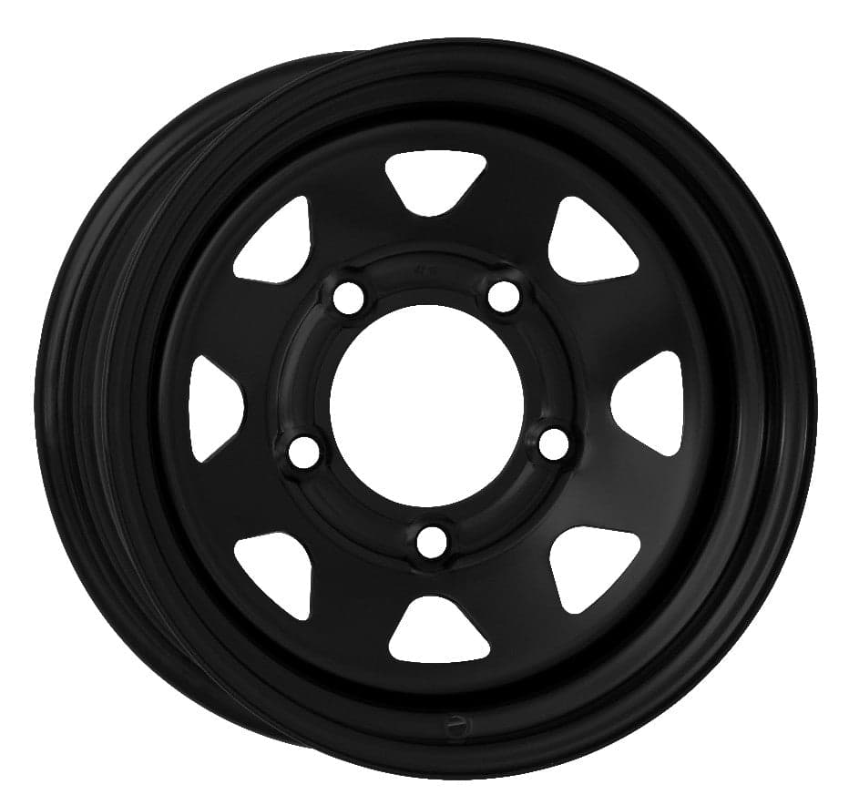 Dotz Dakar black (ohne Nabenbecher) 8x18 ET24 - LK6/139.7 ML93