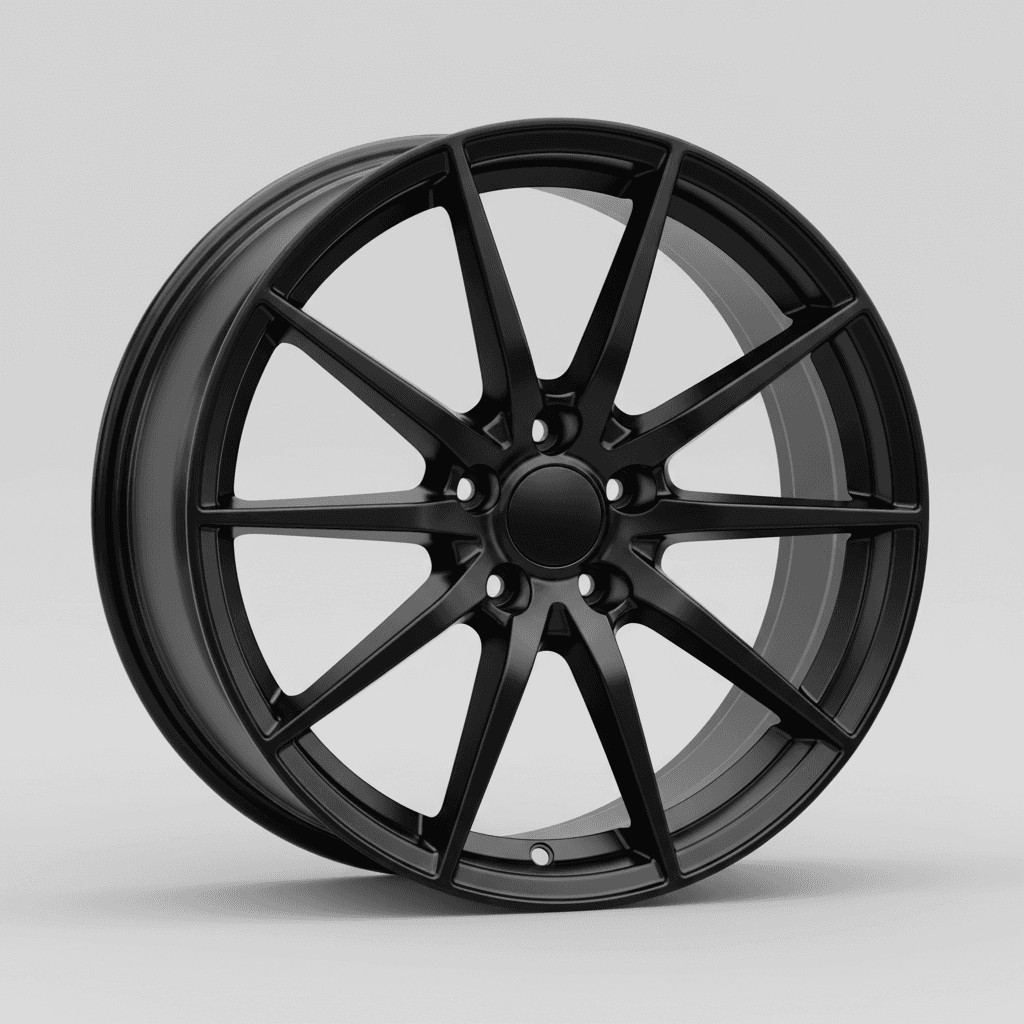 Borbet T10 black glossy 6x15 ET40 - LK4/98 ML58.1