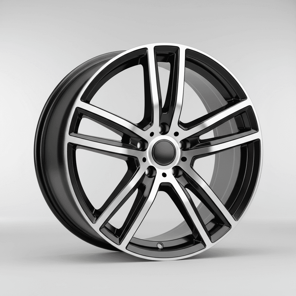 Proline PF25 forged black polished 10.5x20 ET50 - LK5/112 ML57.1