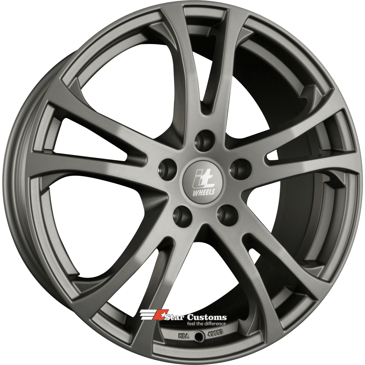 itWheels Michelle titan 5.5x14 ET35 - LK4/98 ML63.3