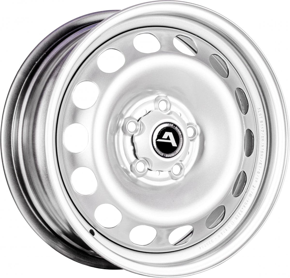 Alcar 6667 silber (inkl. Nabenkappe) 6.5x16 ET46 - LK5/112 ML57.1