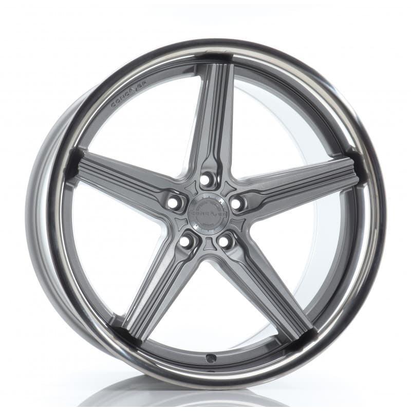 Concaver CVR9 brushed titanium 10.5x20 ET45 - LK5/114.3 ML72.6