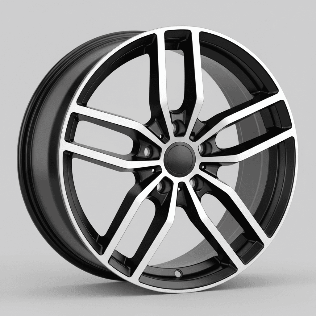 Borbet BS5 black polished 7.5x17 ET50 - LK5/114.3 ML72.5