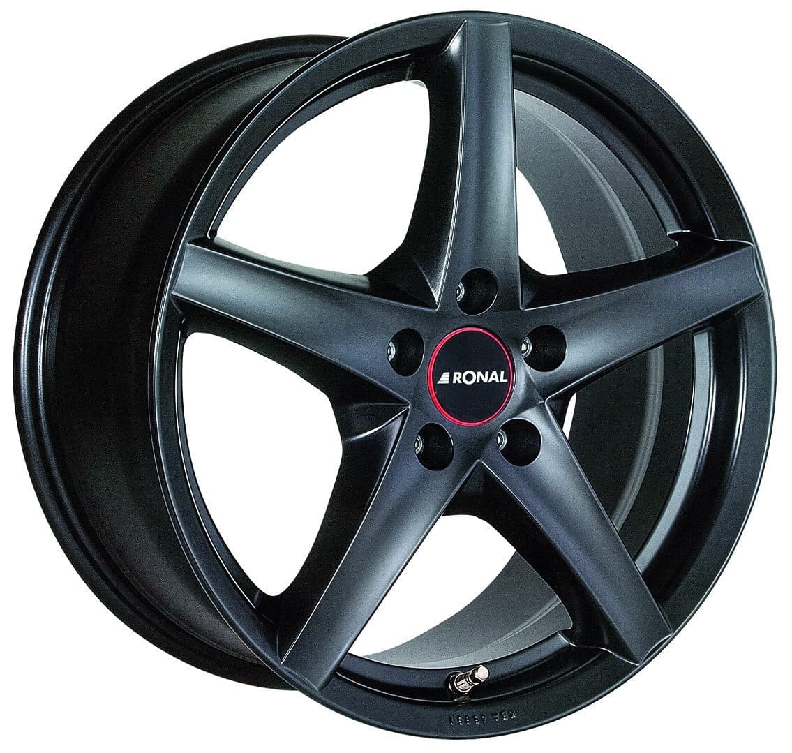 Ronal R41 mattschwarz - DEMO1 #1 7x16 ET45 - LK5/108 ML63.34