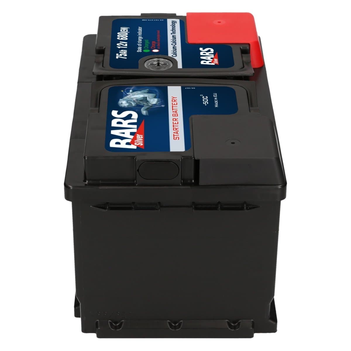Bars Silver 12V 75Ah 680A/EN Autobatterie