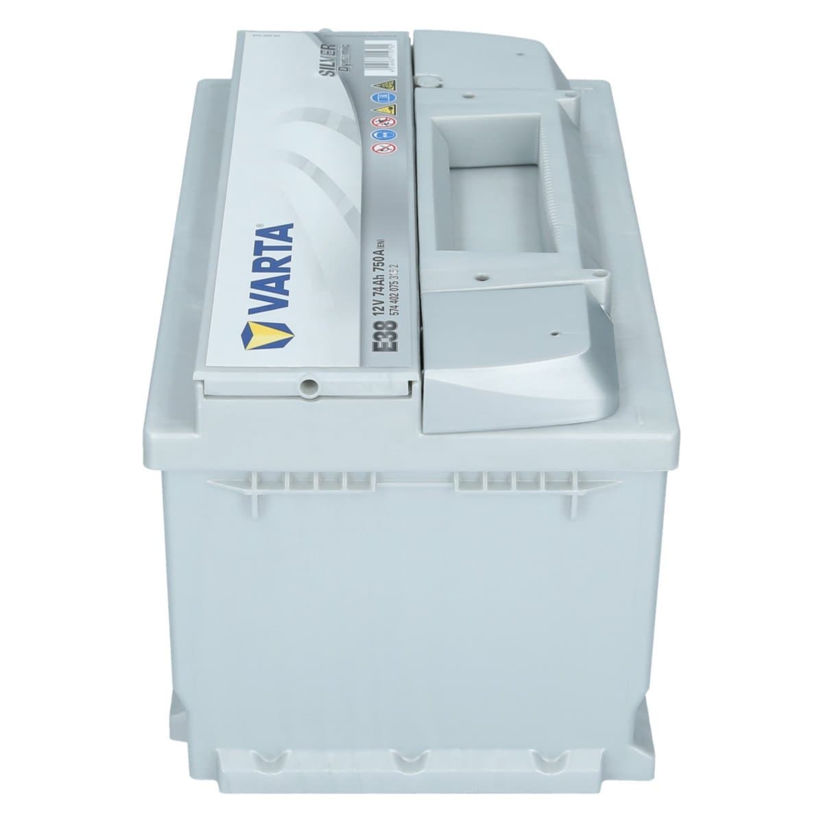 Varta E38 12V 74Ah Silver Dynamic Autobatterie