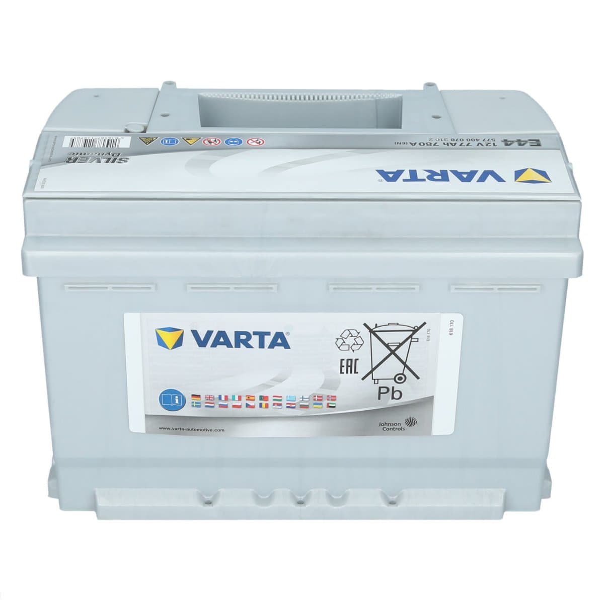 Varta E44 12V 77Ah Silver Dynamic Autobatterie