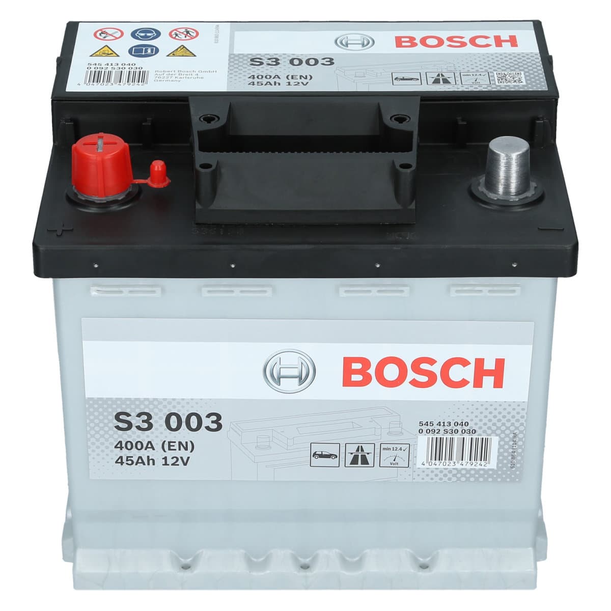 Bosch S3 003 12V 45Ah 400 A Autobatterie