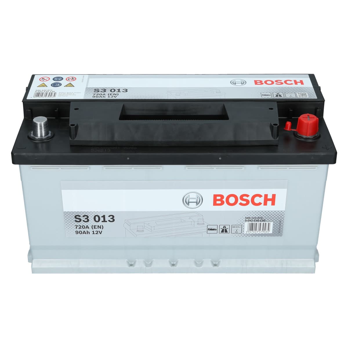 Bosch S3 013 12V 90Ah 720 A Autobatterie