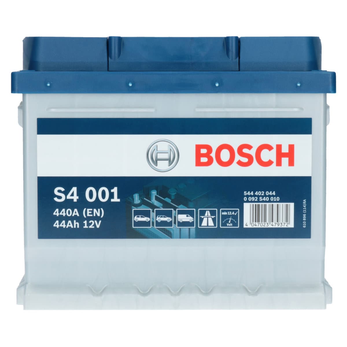 Bosch S4 001 12V 44Ah 440 A Autobatterie