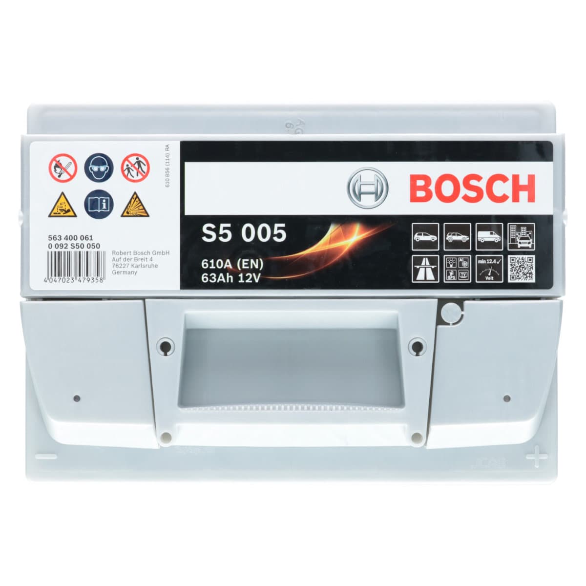 Bosch S5 005 12V 63Ah 610 A Autobatterie