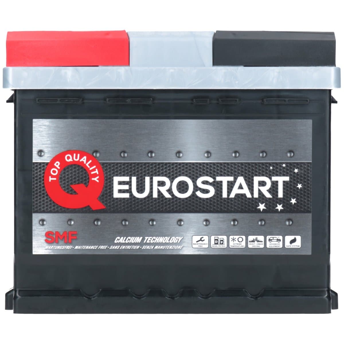 Eurostart SMF 12V 45Ah 400 A +Links Autobatterie