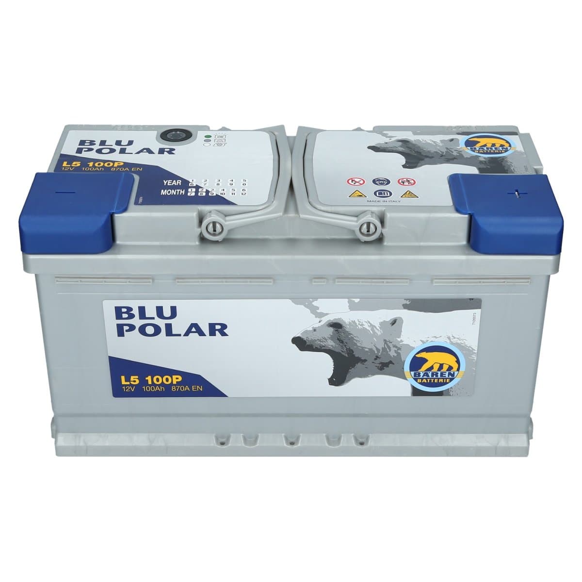 Bären Blu Polar 12V 100Ah 870 A [L5 100P] Autobatterie