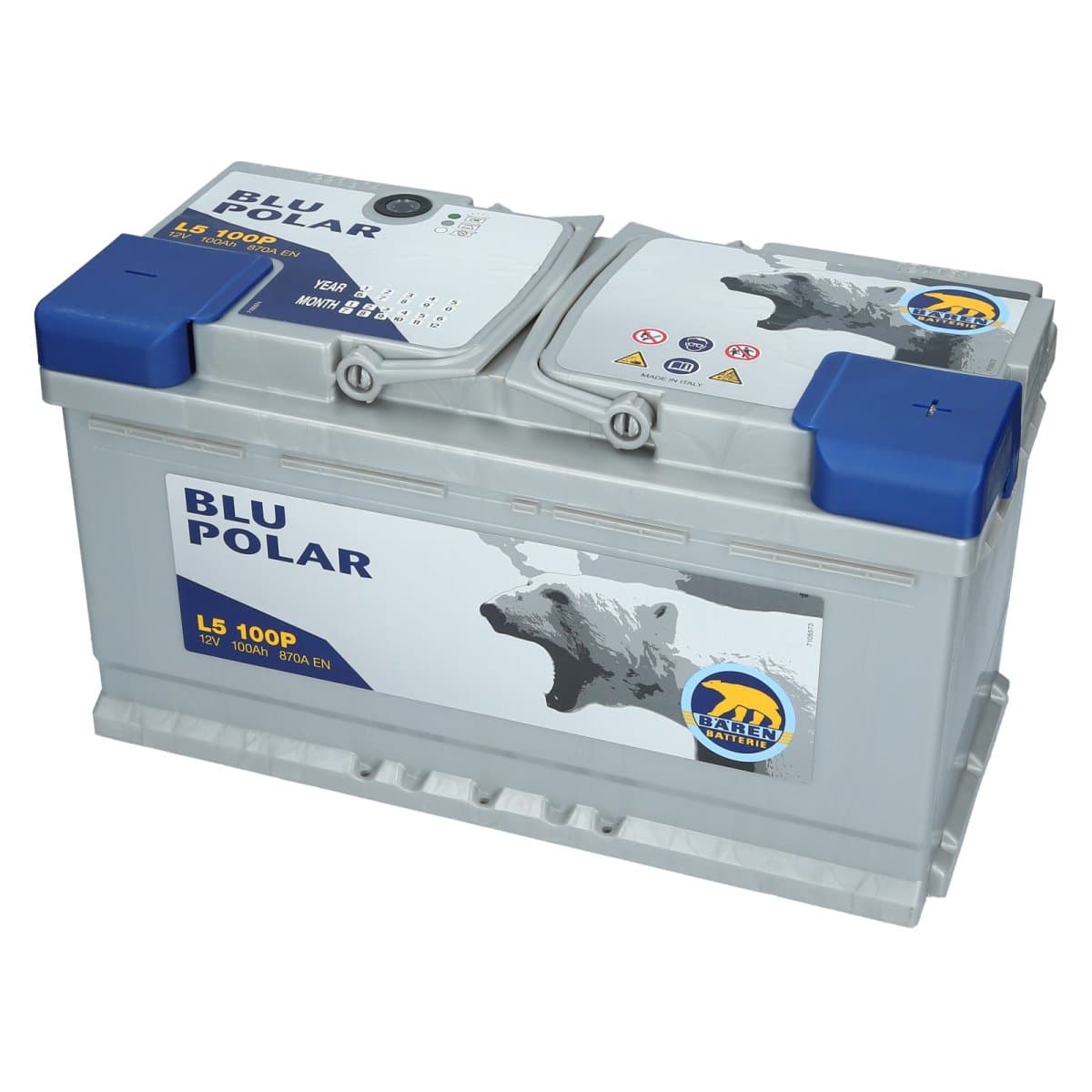 Bären Blu Polar 12V 100Ah 870 A [L5 100P] Autobatterie
