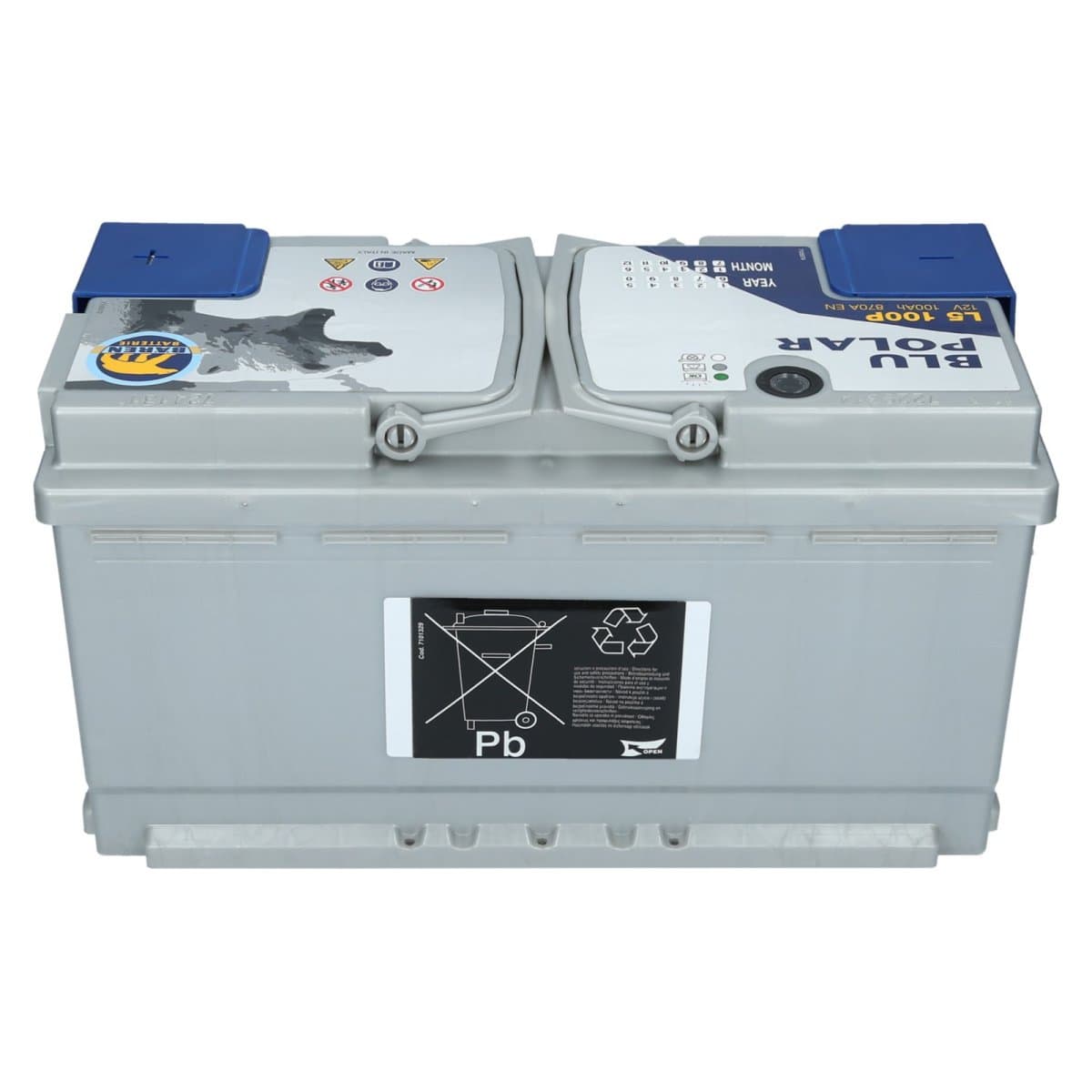 Bären Blu Polar 12V 100Ah 870 A [L5 100P] Autobatterie