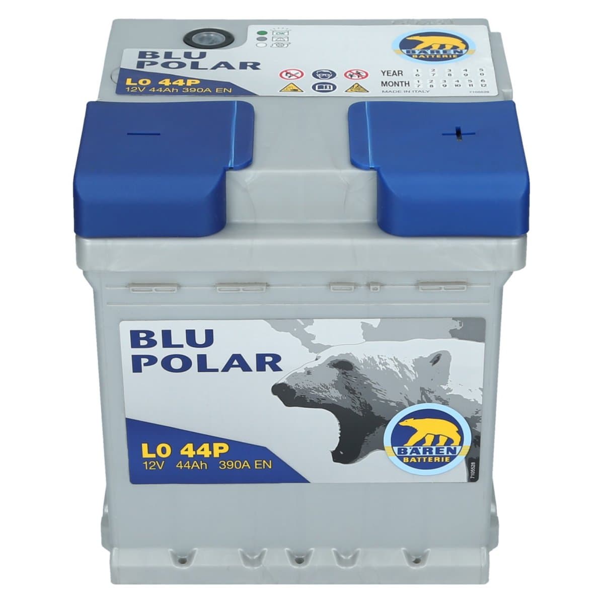 Bären Blu Polar 12V 44Ah 390 A [L0 44P] FIAT Autobatterie