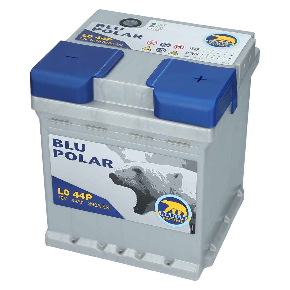 Bären Blu Polar 12V 44Ah 390 A [L0 44P] FIAT Autobatterie