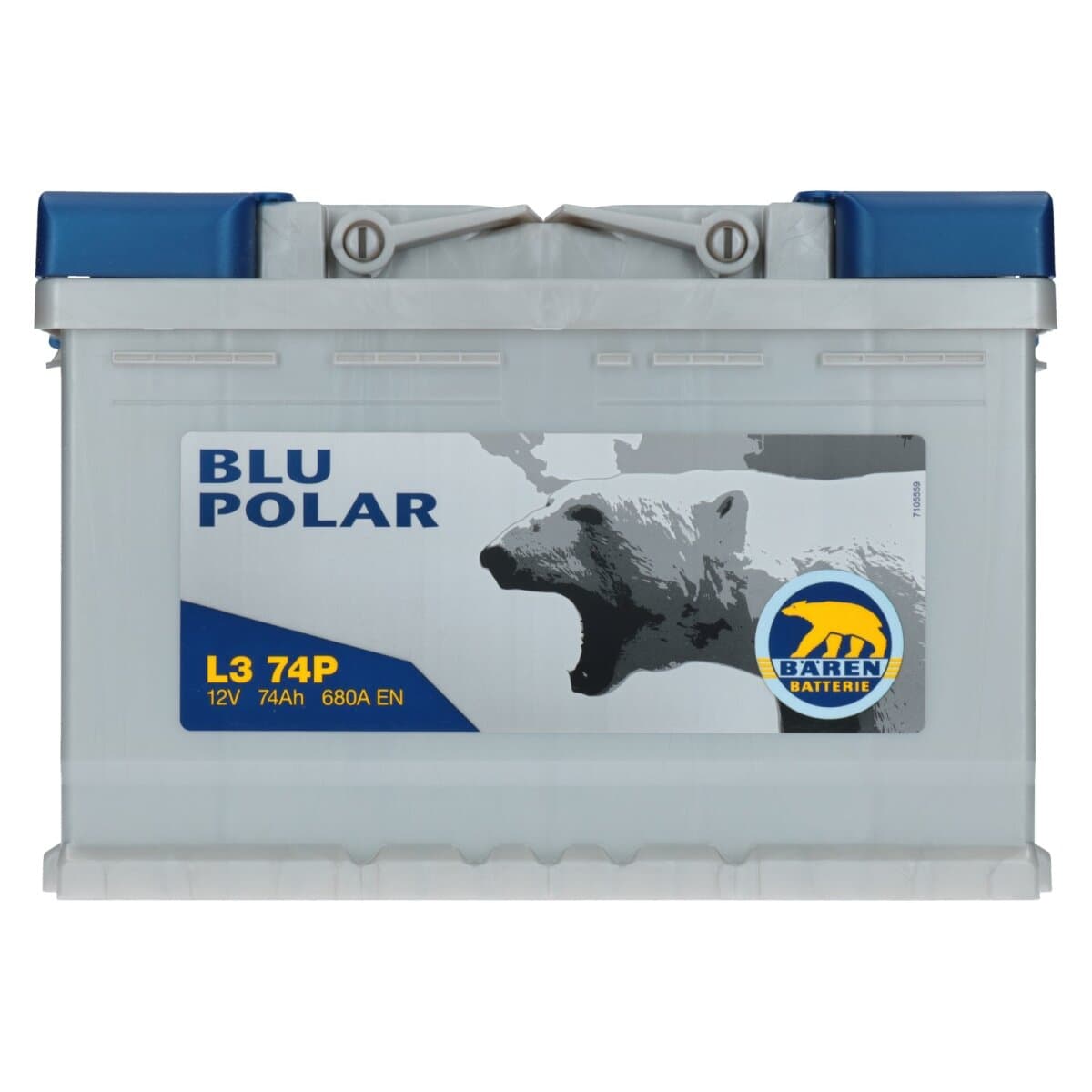 Bären Blu Polar 12V 74Ah 680 A [L3 74P] Autobatterie